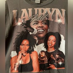 Lauryn Hill Unisex Retro Vintage Fugees Graphic T-shirt
